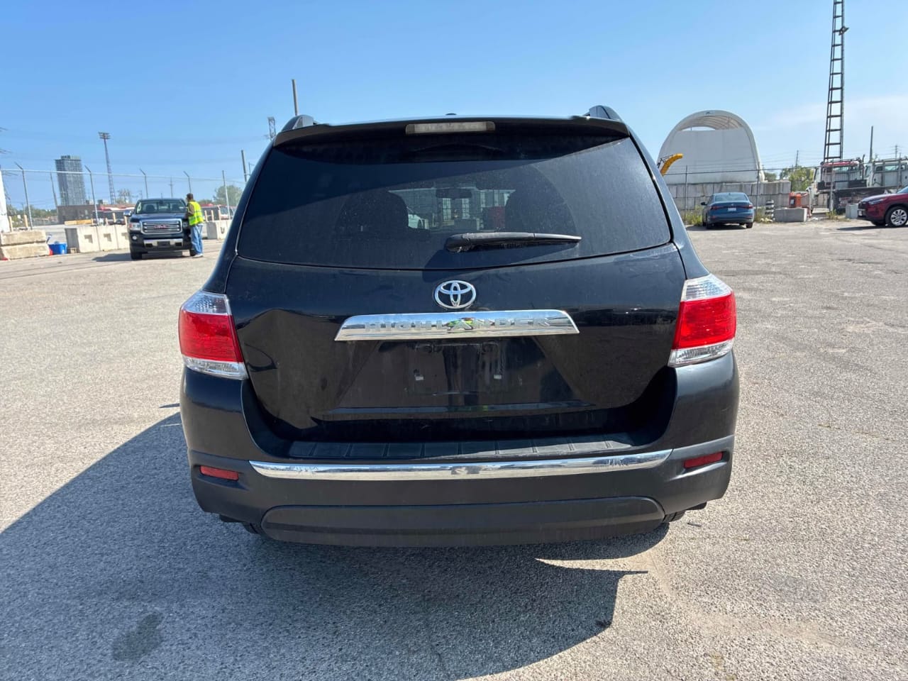 2012 Toyota Highlander Sport side view